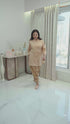 Designer Yellow Jaipuri Women Dhoti Set, Video